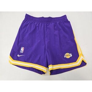 Authentic NBA Los Angeles LAKERS Nike DNA Pre Game Performance Shorts Size L